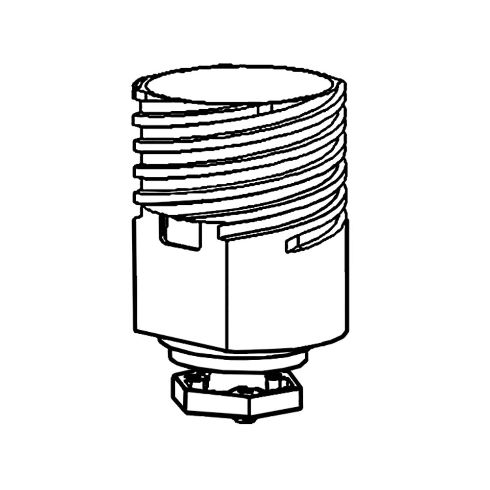 Angled view of MowRo Cutting Motor Assembly for RM18 - RM18-04