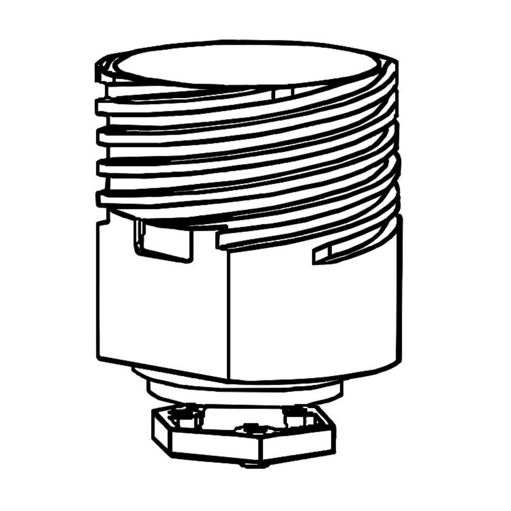 Front view of MowRo Cutting Motor Assembly for RM24